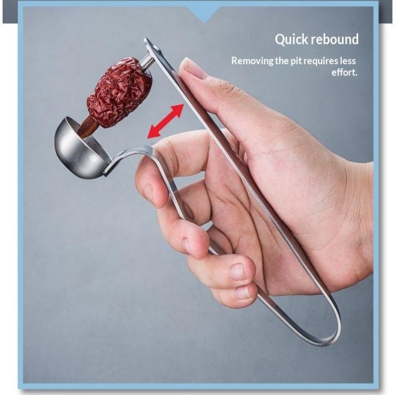 Stainless Steel Red Date Pitter Tool-Seed Corer Kitchen Gadget