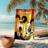 Personalized Customized Proof Beach Towel with Wallace and Gromit Pattern - Soft, Absorbent,quick-drying,perfect Swimming,camping&bathing