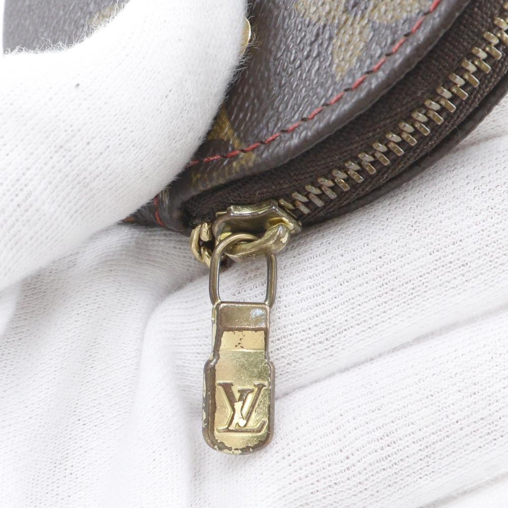 LOUIS VUITTON Portonet Ron Coin Purse M95043 Takashi Murakami Cherry Brown Monogram canvas Women Used