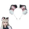 Soft and Comfortable Artificial Animal Ear Headbands Hairpiece for Women Halloween Cosplay Costume Accessory