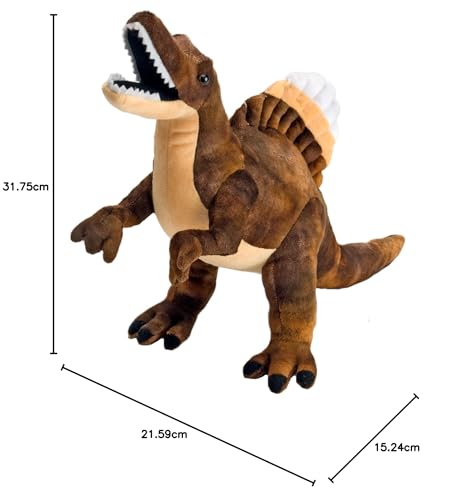 Wild Republic Spinosaurus Dinosauria 10" Plush Toy 15492