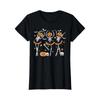 Ballet Pumpkin Skeleton Scary Halloween Men Women Boys Girl T-Shirt 100% Cotton New T-Shirt Short Sleeve Fall Tee Top 01232