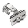 Plastic Wheel Presser Foot Adjustable Width Smoothly Sewing Lace Presser Foot for Hard Leather