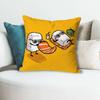 Funny Food Art Anime Celebrity Merchandise AllMatch Printed Pillow Case Sofa Car Office Room Decoration Protector