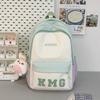 School bag new middle and high school student school bag popular letter campus backpack leisure large capacity computer backpack tide
