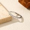 MODIAN Moissanite Rings 925 Silver Exquisite Triangle Pattern Sparkling Finger Ring For Women Fine Jewelry