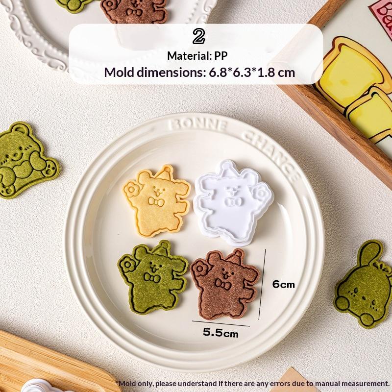 

Cookie Cutter Biscuit Diy 3D Baking Mold Fish Flower Kawaii Usagi Pochacco Baking Cookie Kid Birthday Party Kitchen Accessor