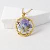 Collana Floreale in Resina Leggera Catena Regolabile per la Clavicola per Pelli Sensibili Accessorio Gioiello da Indossare Ogni Giorno
