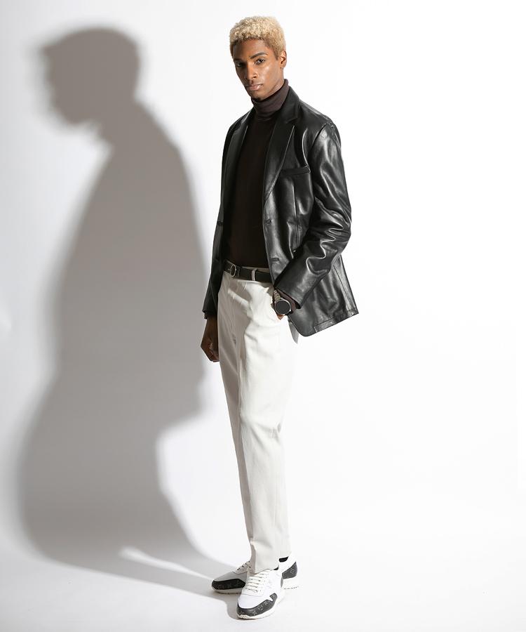 Seuteulaikeu Elegant Classic Trousers (Ivory)
