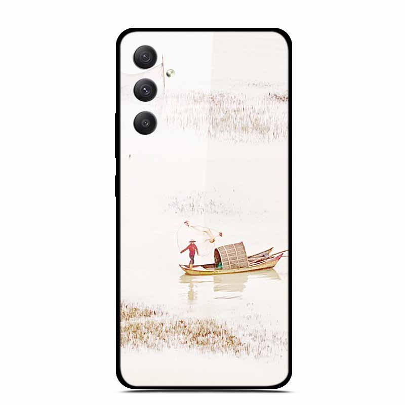 Чохол для телефону Samsung A35 5G - Персоналізоване кольорове загартоване скло, Захист від падінь.