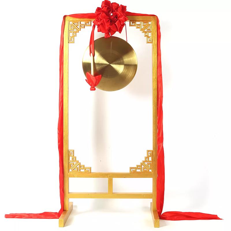 Ceremonial Copper Gong Set