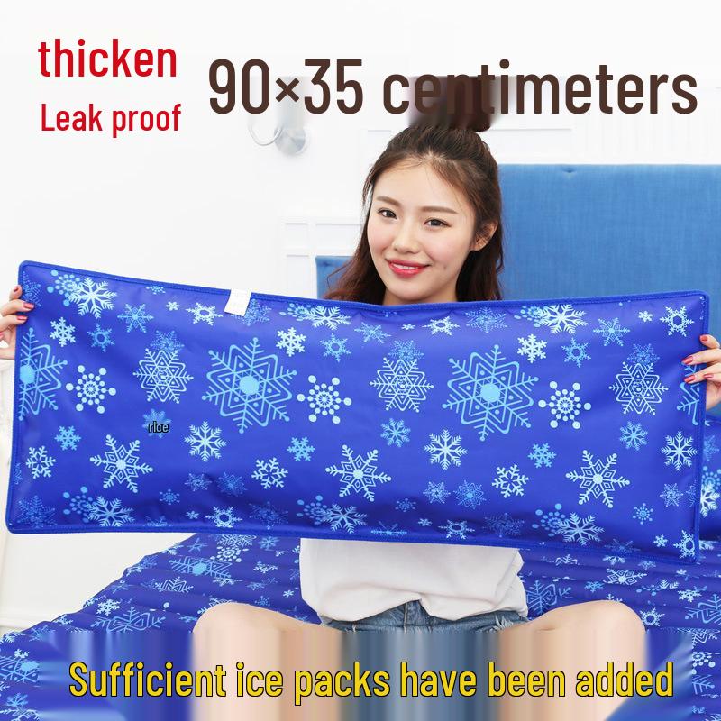 Large Water-Filled Cooling Ice Pillow for Adults & Students