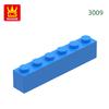 Non-Toxic 42 Pcs/Lot 3009 1X6 Dots High Basic Building Blocks Accessories Compatible With Bricks Diy Children Toys Assembly Gift Box
