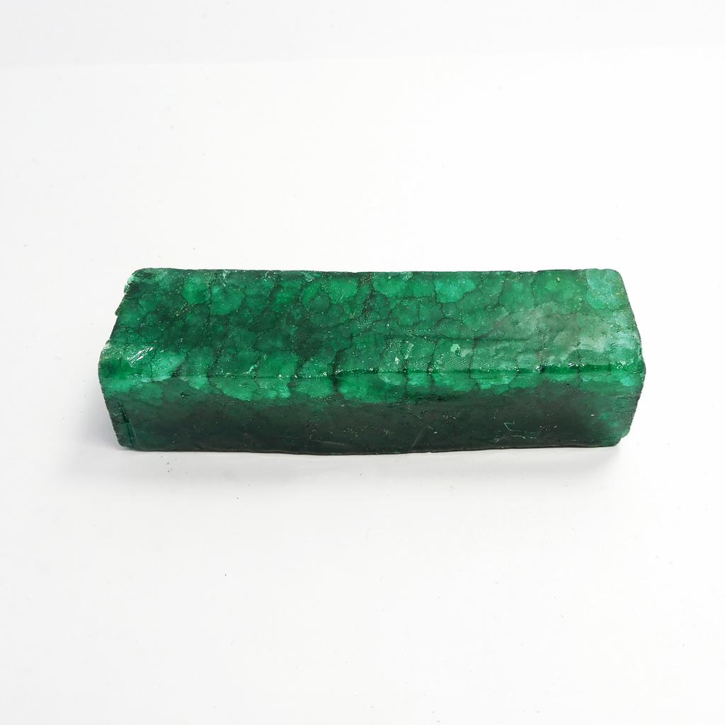 543 Ct Natural Green Emerald Uncut Huge Size Rough CERTIFIED Loose Gemstone