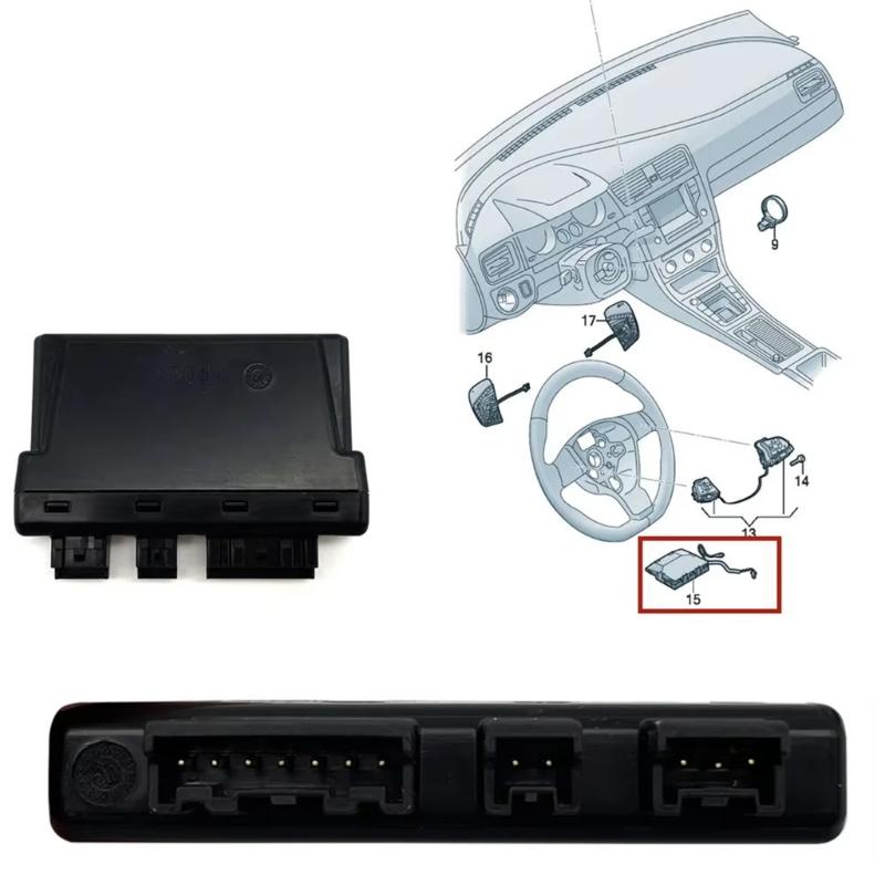 5H0959542M Steering Wheel Contact Detect. Control Unit Recognition Control Module for Effortless Driving Experience