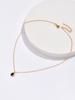 Trendy New Zircon Inlaid Water Drop Pendant Chain Necklaces for Women Fashion Exquisite Party Wedding Necklace