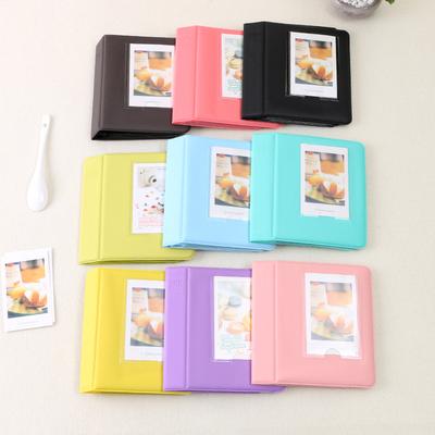 64 Pockets Mini Instant Picture Case Polaroid Photo Album Card Book  Storage for  Mini Film Album