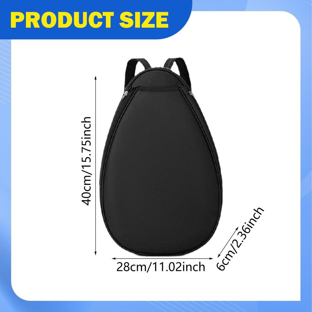 Large-capacity, Versatile Tennis/badminton Backpack with Zipper for Tennis And Badminton Rackets.