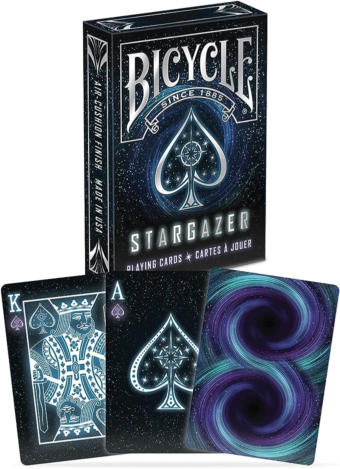 BICYCLE STARGAZER Playing Cards 1 DECK in Wooden Box
