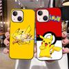 B-82 Pikchu  Black Case for Redmi 10A 10C 12C 13C 9A 9C 9T A3X Note 10 9 9S 10S iPhone 11 12 13 14 15 16 X XS Pro Max Mini 7 8 Plus XR