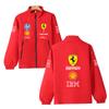 Spring and Autumn Stormtrooper Jacket Ferrari F1 Racing Team Kit Windproof and Waterproof Jacket