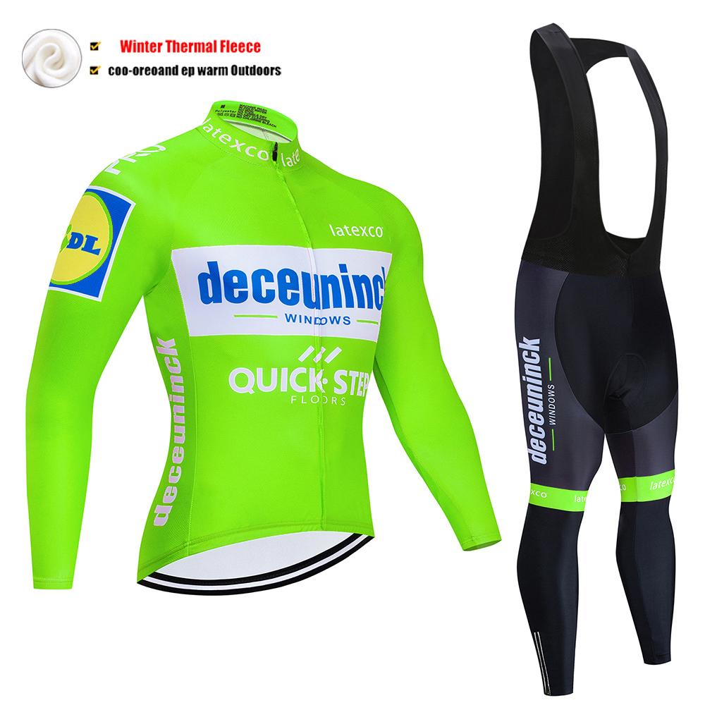 

2026 Winter Fleece Warm Cycling Suit Set Thermal Fleece Cycling Jersey Set Men Outdoor Riding MTB Ropa Ciclismo Bib Pant Set Cycling Clothing 4XL