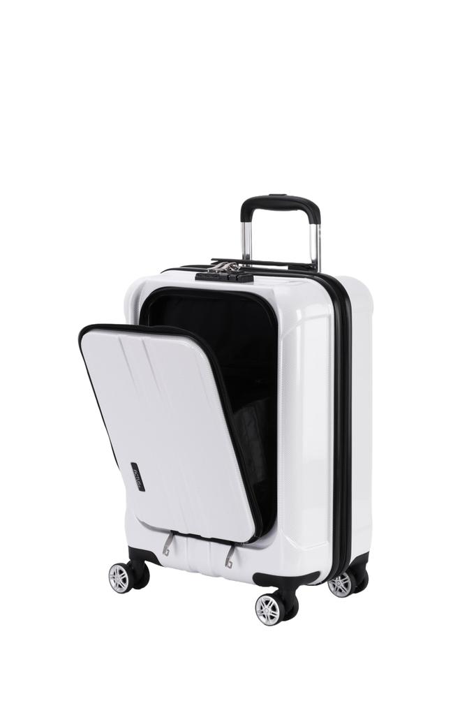 Carry Front Cabin White Carbon [Actus] Case, Zipper, Opening, Size, Approx. 35L, Approx. 3.2kg, 74-31130,