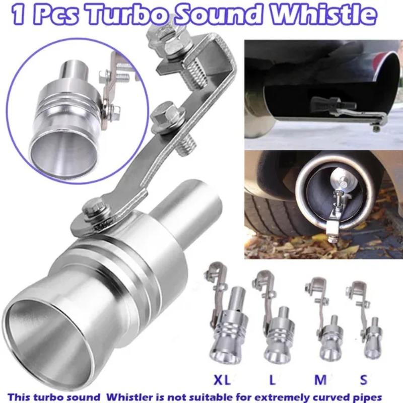 1 Pc Sound Simulator Car Turbo Sound Whistle Vehicle Refit Device Exhaust Pipe Turbo Sound Whistle Car Turbo Muffler S-XL