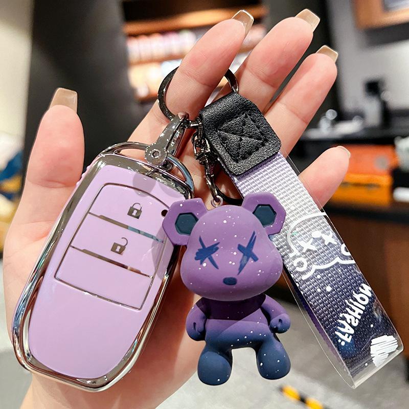 Applicable à la housse de clé Toyota Fenglanda Corolla Ruifang Lingfang 2023 Wesa Kuluze bz3 boucle de sac de voiture