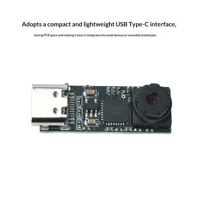 1Pcs Mini Usb Type-C Camera Module Esp32-S3 Development Board 720P 1280*720 1Mp 65 Degrees Fov M5-Csp Standard Uvc Protocol