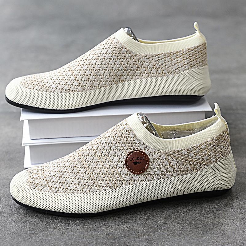 YRZL Mens Loafers Thin Bottom Mesh Summer Lightweight Driving Moccasins Slip on Casual Shoes for Men Walking Shoes