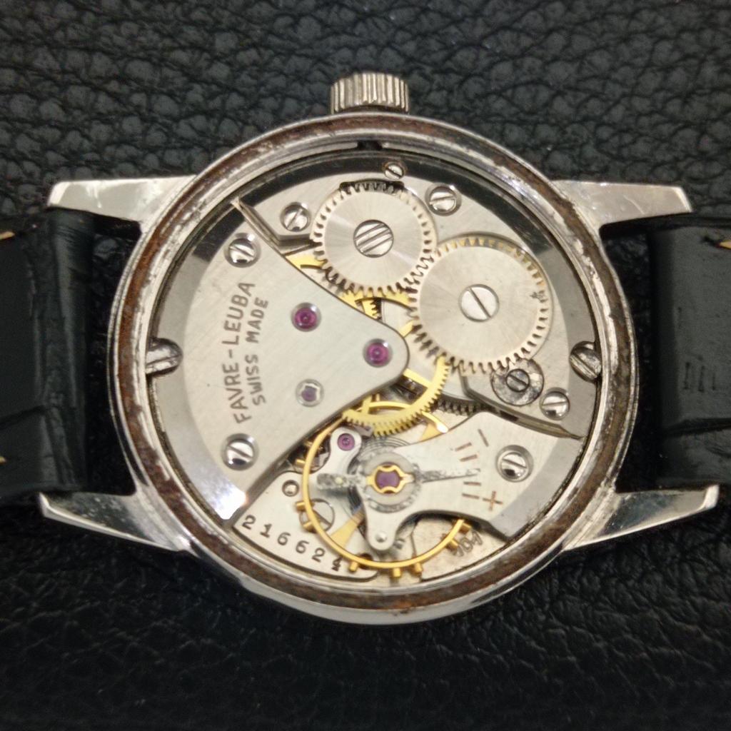 FAVRE LEUBA SEA KING HAND-WINDING 101 SWISS MENS VINTAGE WATCH a703830-1 R213f-a703830