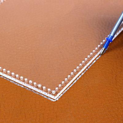 1Pcs Leather Acrylic Cutting Template Diy Leathercraft  Sewing Stencil Tool