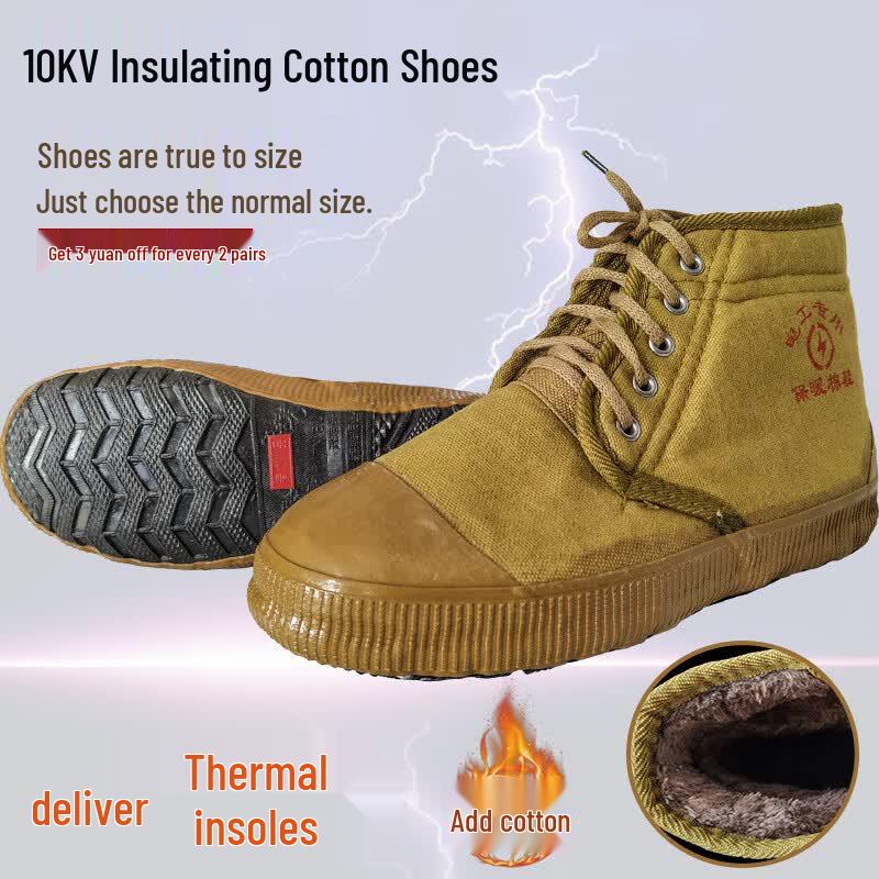 Yuxuan Industrial Electrician Insulated Safety Work Boots 40