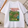 Earnivorous Plant Graphic TShirts Unisex Women Vintage Breathable Cotton Casual T Shirt Soft Comfortable O Neck Short Sleeve Tee