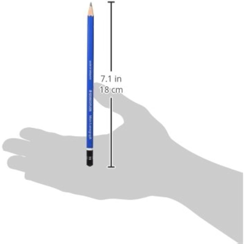 Staedtler Pencils for Lumograph Drafting, 3B, 12 Pcs, 100-3B