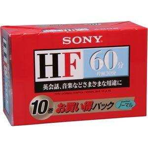 

Sony Audio Cassette HF (Normal Position 60 minutes 10-pack)