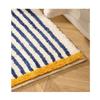 Cake Fleece Door Mats for Entrance Bedside Anti Slip Doormat Water Absorbent Bathroom Carpet Rugs Striped Hallway Floor Mats