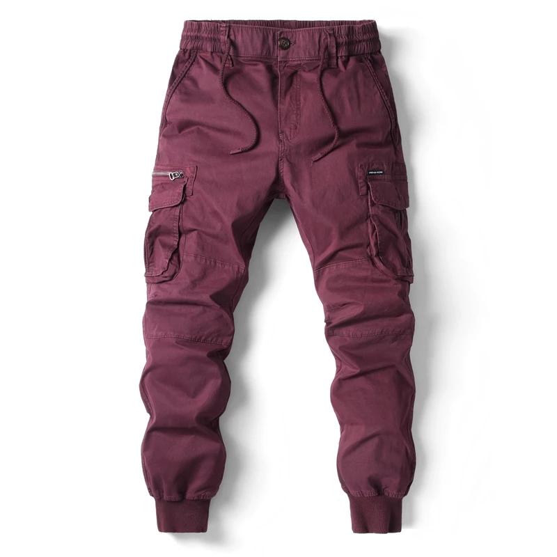 Herren Cargotaktische Hosen Gewaschene Overalls Herren Bundhosen Männliche Streetwear Lässige Cargohosen für Herren Hosen, Grösse 29-40