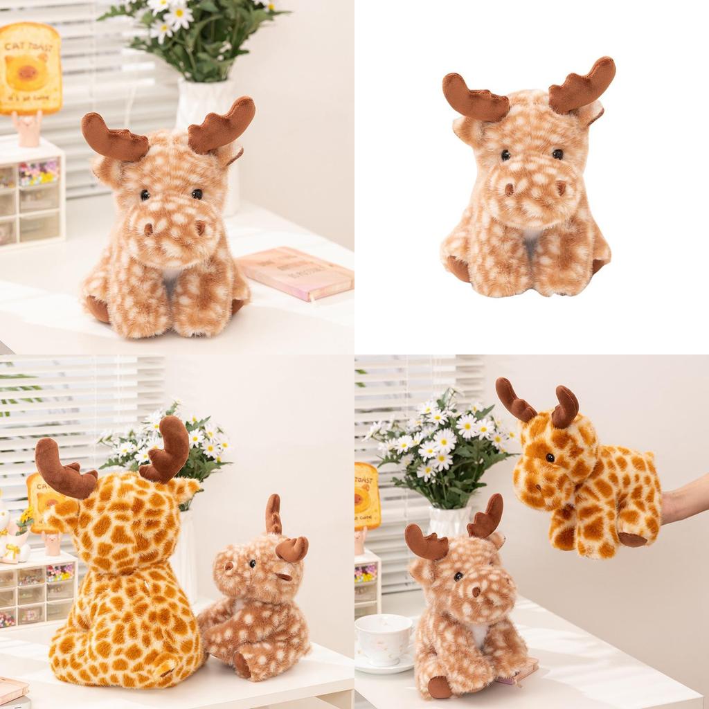 Plush Reindeer Toy For With Pp Cotton Filling Gift For Children