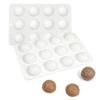 Stampi in Silicone per Alimenti a Forma di Noce per Dessert, Vassoio a 12 Cavità per Cioccolatini e Caramelle per Cuochi Creativi