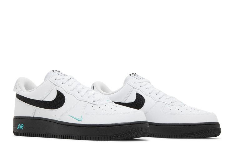 Men's Sneakers Nike Air Force 1 Low White Black Teal White/Black/Teal
