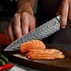 8palcový damaškový kuchařský nůž kuchyňský nůž lososový sashimi damaškový nůž krájecí nůž nůž na vaření