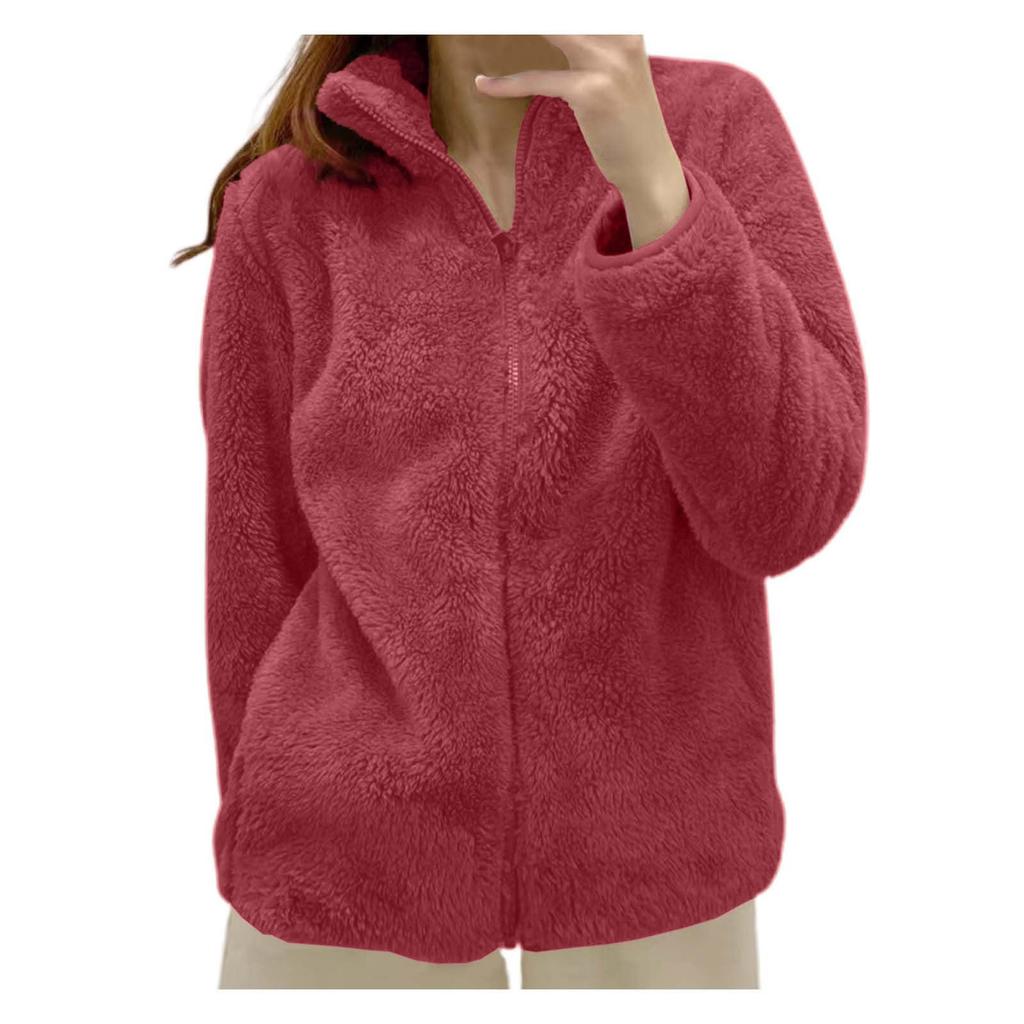 Womens Zip Up Jacket Jackets Winter Plus Size Jackets