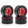 Aluminum Alloy Wheel   Beadlock 2.2in Wheel  S Hub 4pcs Replacement for 1Celsius10 1Celsius8   90046 90047 RR10 RC Car