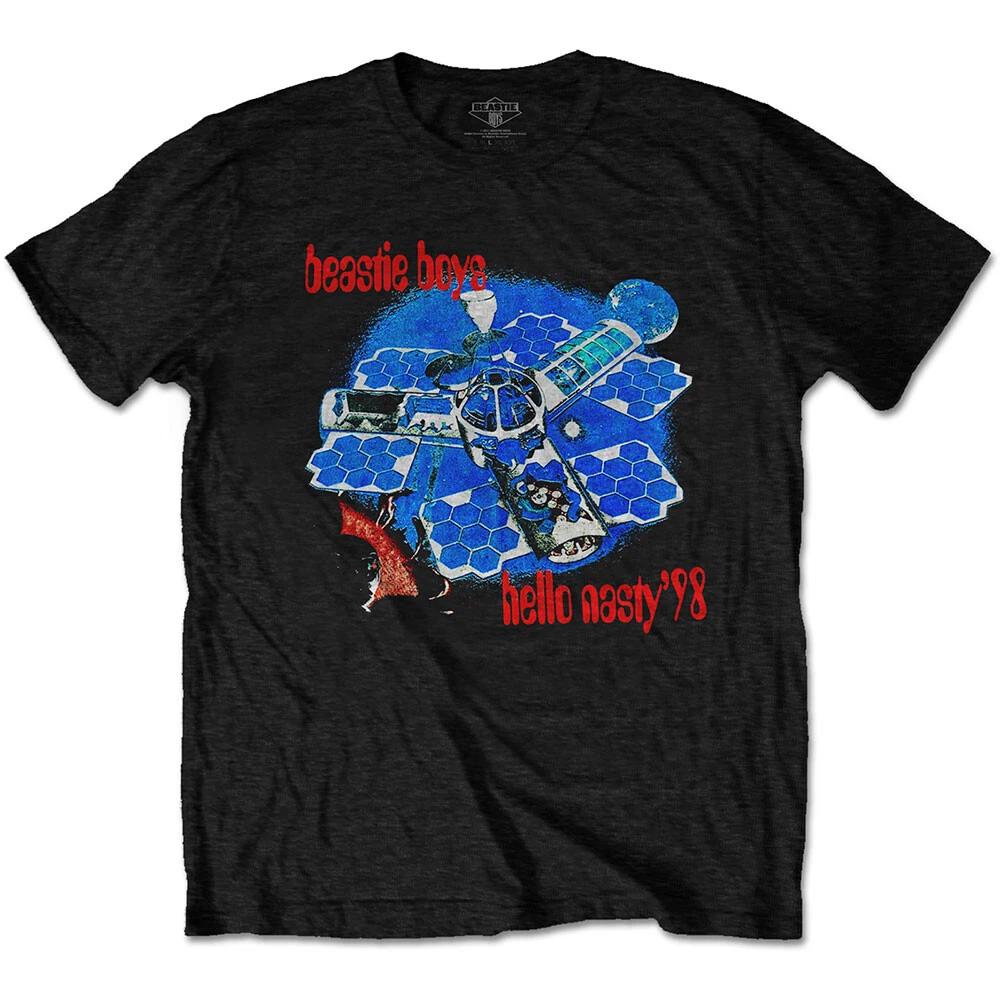 Beastie Boys -Hello Nasty with Back Print - Black T-shirt S