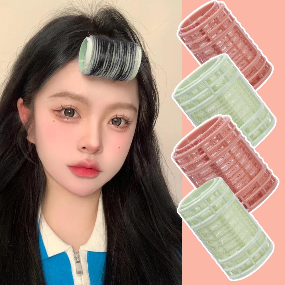 1-2pcs Lazy Hair Root Curling Portable Hair Care Roller Soft Natural Fluffy Hair Clip Plastic Curls for Styling Tool Accessories