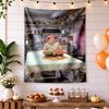 Pippi Handwoven Tapestry Psychedelic Art Perfect For Reading Corner Bedroom Dorm Wall Yearround Exotic Pattern Gift For New Home