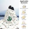 1pc Slytherin Serpent Constellations Cartoon Blanket,Portable Throw for Travel & Camping, All Season Cozy Blanket,Ideal Gift