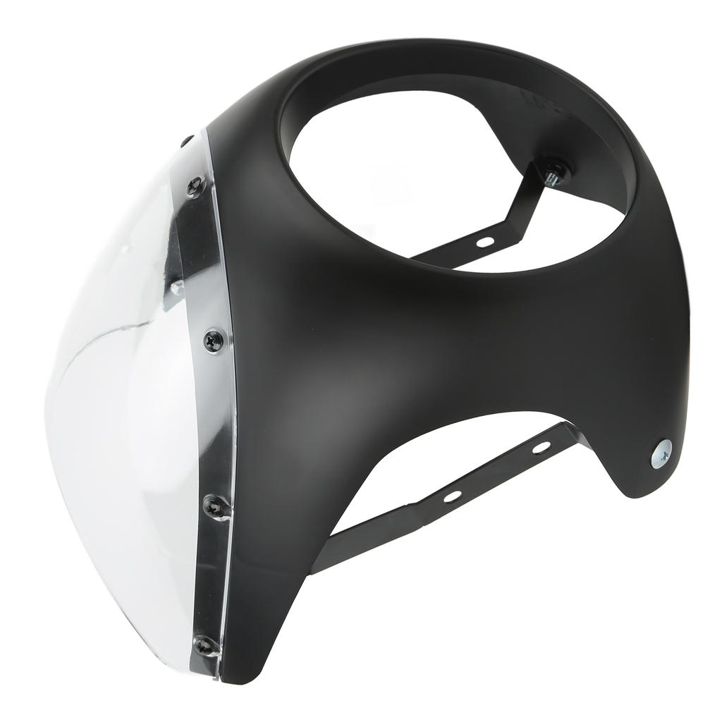 7in Front Motorcycle Headlight Fairing Smooth Surface Aging Resistant Wearproof Fit For Round Headlights Motorbike